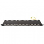 24-port cat5e shielded distribution frame